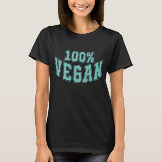 T-shirt 100% Végétalien – Propulsé par les Plantes Design