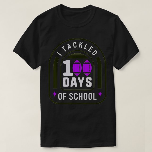 T-shirt 100e Jour de l'École (Design devant)