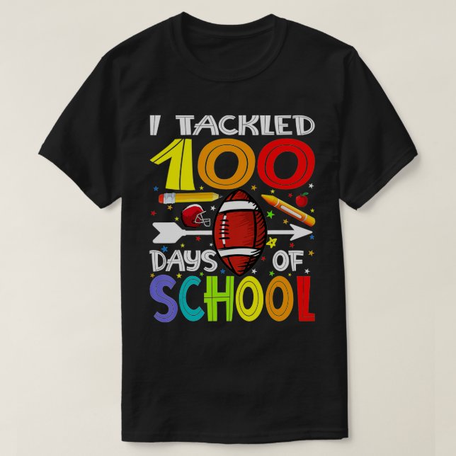 T-shirt 100e Jour de l'École (Design devant)