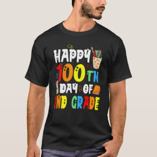 T-shirt 100e jour de l'école 100 jours de la 2e année B