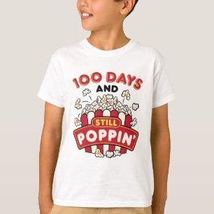 T-shirt 100e Jour de l'école 100 jours et toujours Poppin