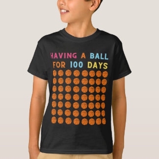 T-shirt 100e Jour de l'école drôle Avoir une balle pour 10