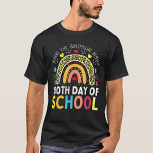 T-shirt 100E Jour De L'École Enseignant 100 Jours Smarter