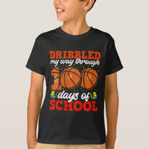 T-shirt 100E Jour De Scolaires Garçons Basketball 100 Jour