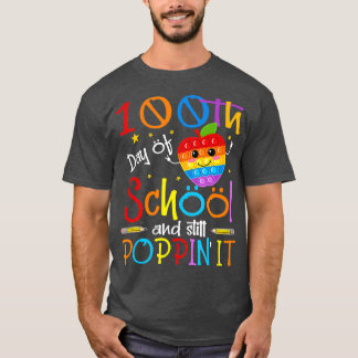 T-shirt 100E Jour D'École Et Toujours Le Poppin 100 Jours