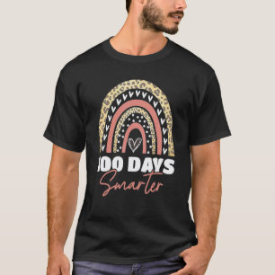 T-shirt 100e jour d'école Professeur 100 jours plus intell