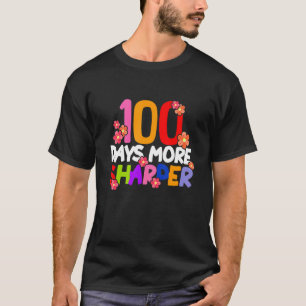 T-shirt 100e Jours Plus Sharper Cactus Enseignant Enseigna