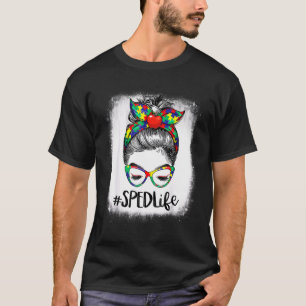 T-shirt 100ème Jour De Classe Chignon Méssy Prof Sped Auti