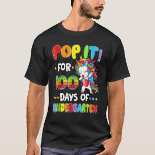 T-shirt 100ème Jour De L'École 100 Jours De Maternelle Uni