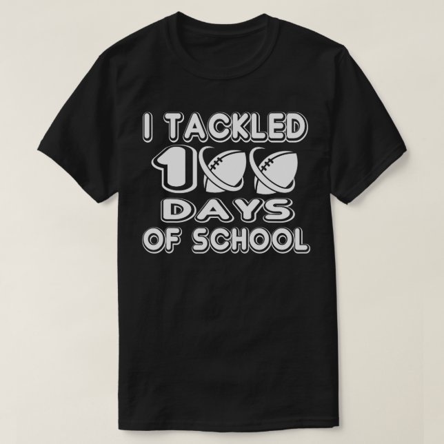 T-shirt 100ème Jour de l'école - J'ai traité 100 Jours de  (Design devant)