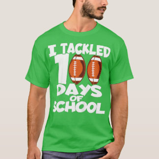 T-shirt 100ème Jour de l'école J'ai traité 100 Jours de l'