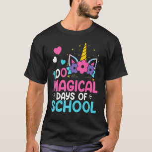 T-shirt 100ème Jour De Maternelle Pour Les Filles 100 Magi