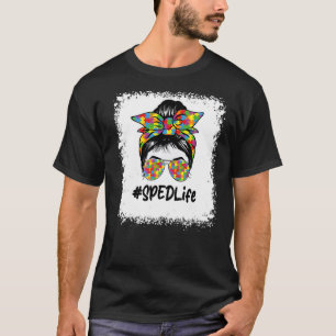 T-shirt 100ème Jour D'école Chignon Méssy SPED Professeur
