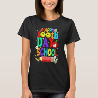 T-shirt 100ème Jour D'Enseignants Scolaires Enfants Enfant