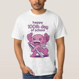 T-shirt 100ème jour d'invitation à l'école