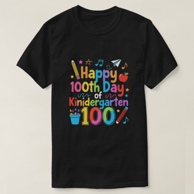 T-shirt 100th day of school (Design devant)