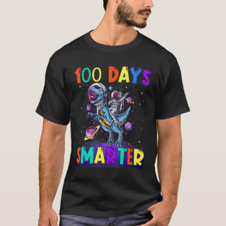 T-shirt 100th Day Of School 100 Days Smarter Books Space A