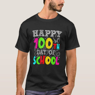 T-shirt 100th Day Of School Teachers Costume 100 Days Stud