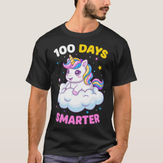 T-shirt 100th Day of School Unicorn Kids Teachers