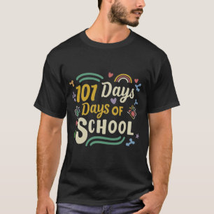 T-shirt 101 Jours D'École Chien Dalmatique