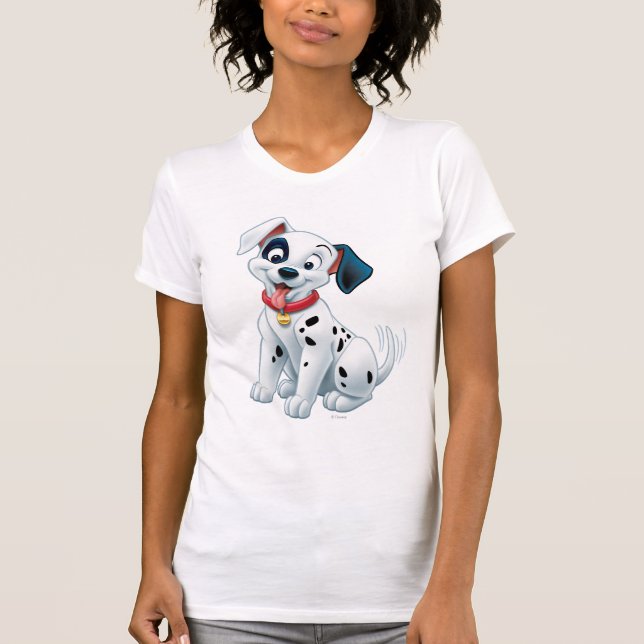 T-shirt 101 patchs dalmatiens agitent sa queue (Devant)