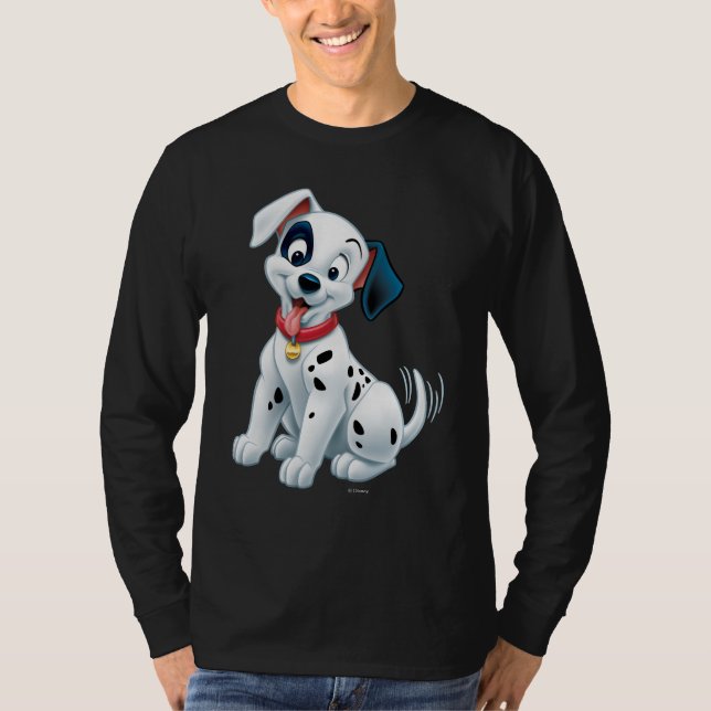 T-shirt 101 patchs dalmatiens agitent sa queue (Devant)