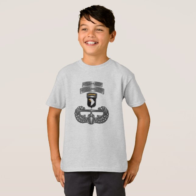 T-shirt 101e division aéroportée (Devant entier)