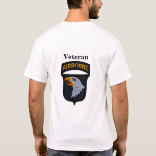 T-shirt 101e Division aéroportée d'ABN hurlant Eagles Vets