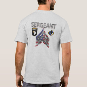 T-shirt 101e Division aéroportée Sergent d'état-major