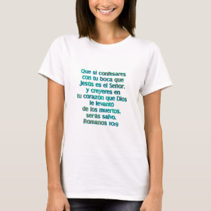 T-shirt 10:9 de Romanos
