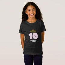 10 années aujourd'hui de princesse 10ème