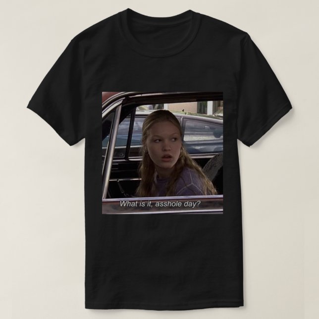 T-shirt 10 choses que je déteste à votre sujet Photographi (Design devant)