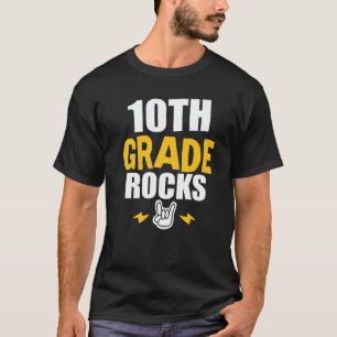 T-shirt 10e année, c'est super, retour à l'école, professe