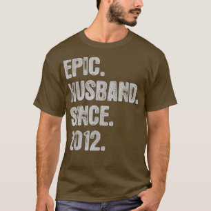 T-shirt 10e anniversaire de Mariage pour lui Epic Mari Sin