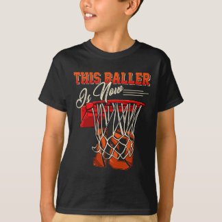T-shirt 10e anniversaire pour garçon Basketball 10 ans enf