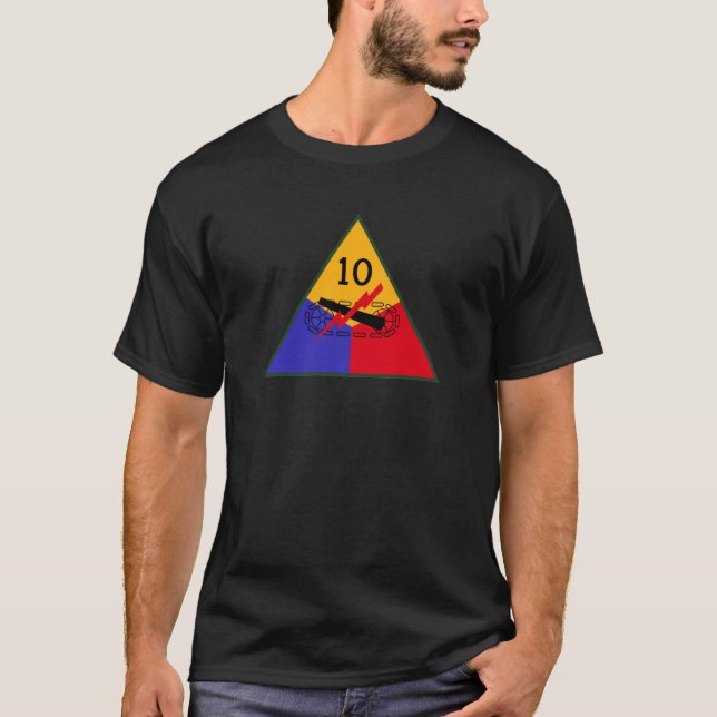 T-shirt 10e division blindée (10e ap. (Devant)