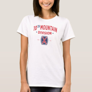 T-shirt 10e Division des montagnes "Montagnards" Femmes