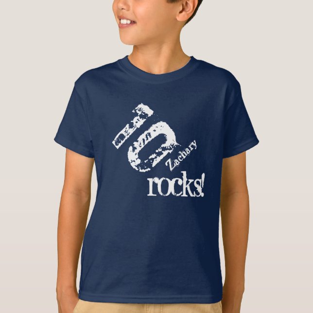 T-shirt 10ème Cadeau d'anniversaire pour le nombre de 10 (Devant)