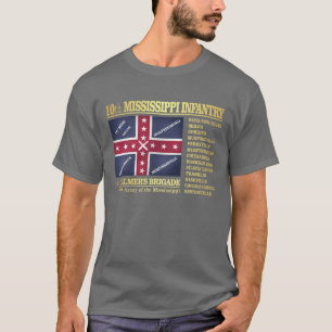 T-shirt 10ème Infanterie du Mississippi (BA2)
