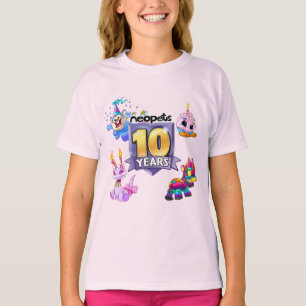 T-shirt 10ème Logo d'anniversaire