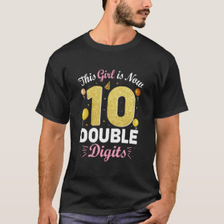T-shirt 10Th Py This Is Now 10 Double Digits