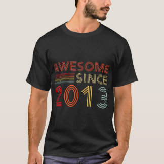 T-shirt 10Yr Fils Anniversaire Garçon Drôle 2013 10E 10 An