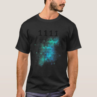 T-shirt 1111 Numéro d'ange Message du guide spirituel Spir