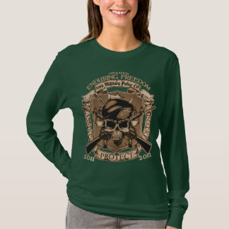 T-shirt 1186 polices militaires - résistance de la liberté