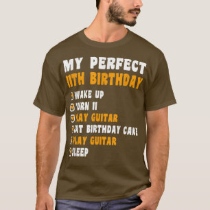 T-shirt 11 ans Mon 11ème anniversaire parfait Guitare 11èm