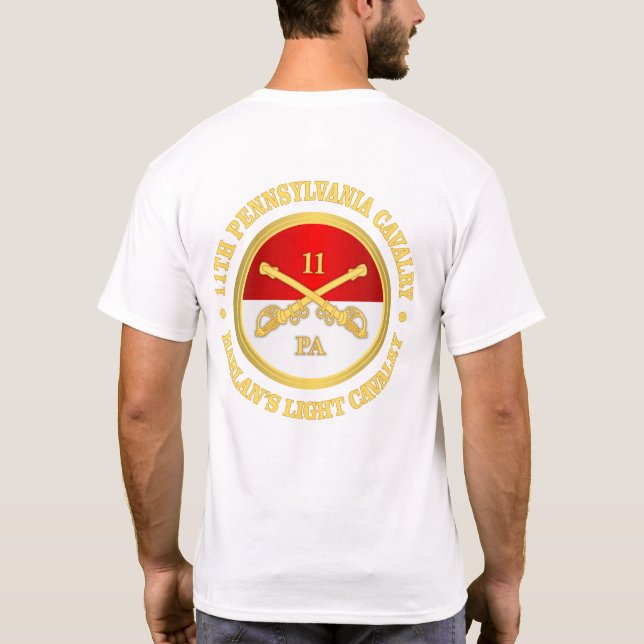 T-shirt 11 Cavalerie PA (Dos)
