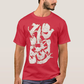 T-shirt 11 Chats couchés 1