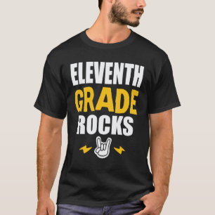 T-shirt 11e année, ça déchire Musique Professeur Rentrée