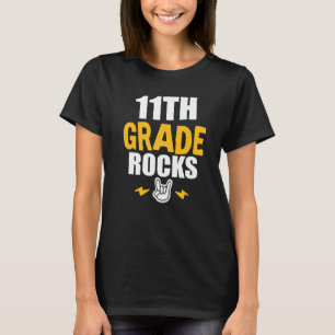 T-shirt 11e année Rocks Retour à l'école 11e année Tea