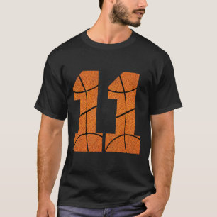 T-shirt 11e anniversaire Basketball Garçons Enfants
